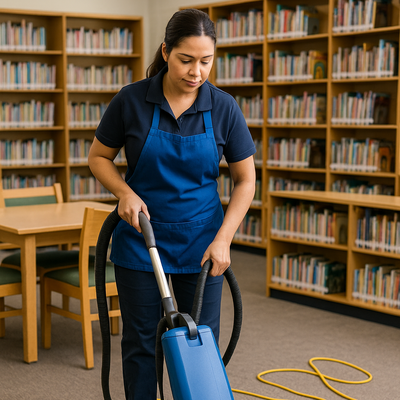 School Library Cleaning